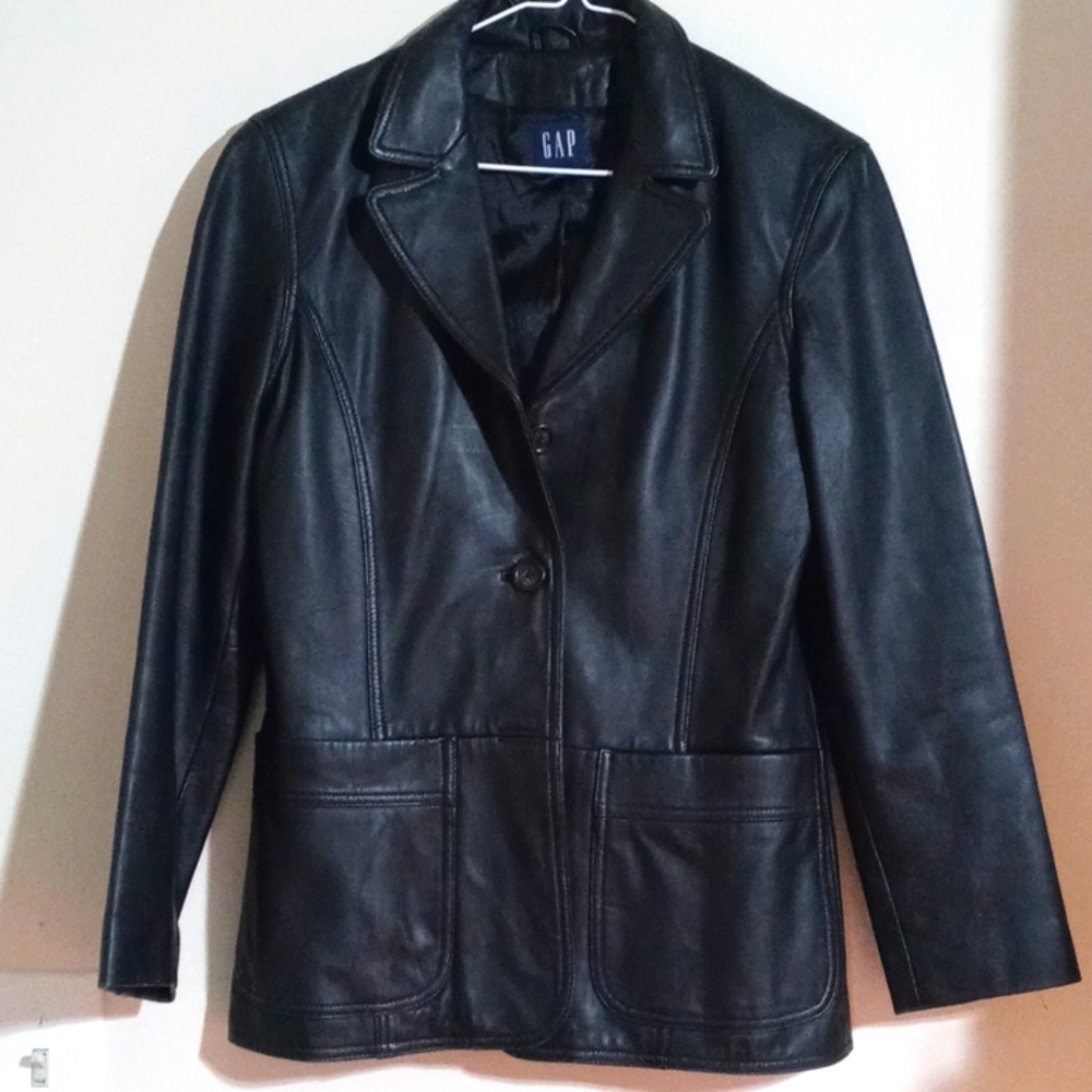Leather jacket